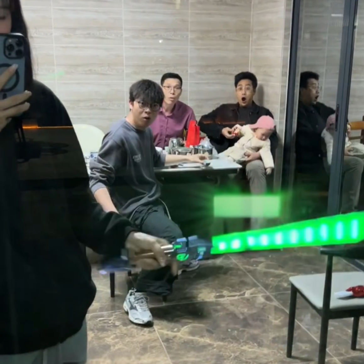 LED Dual-Blade Lightsaber